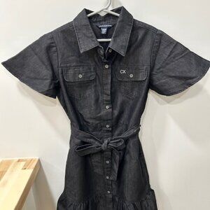 Calvin Klein Jeans Black Dress Size 8/10-Girls